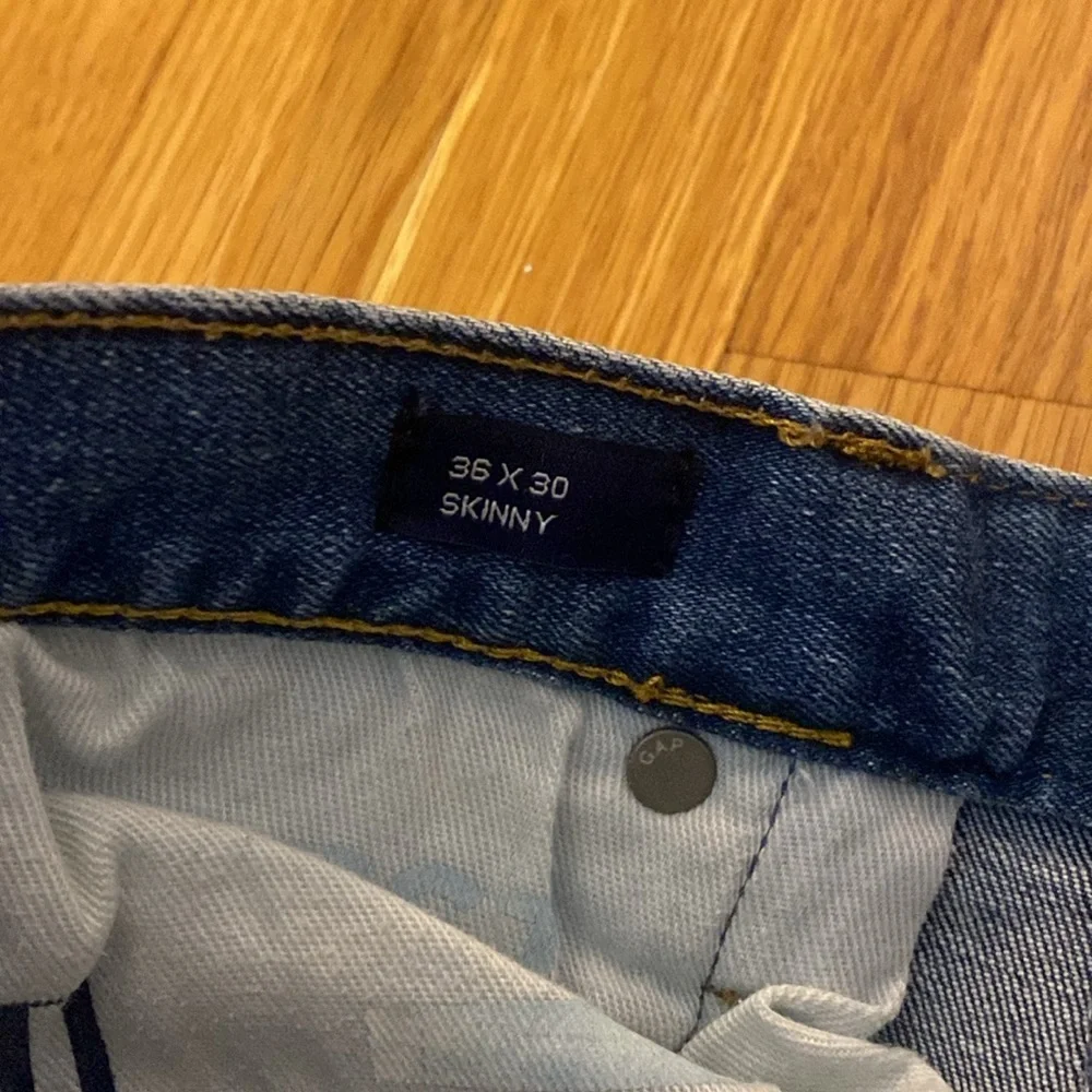 GAP Men’s Blue Skinny Jeans Size 36/30